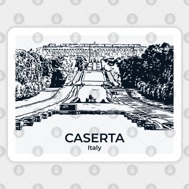 Caserta - Italy Magnet by Lakeric